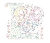 HKM-467283 Quilled Paper Art Kit with Tools for Creative Handmade Animal Ornaments 20x25cm & 30x38cm