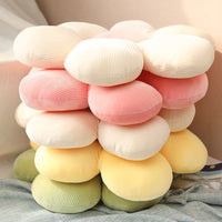 HKM-467411 Sunflower Petal Chair Cushion - Plush Futon Pillow in Various Colors