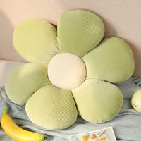HKM-467411 Sunflower Petal Chair Cushion - Plush Futon Pillow in Various Colors