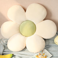 HKM-467411 Sunflower Petal Chair Cushion - Plush Futon Pillow in Various Colors