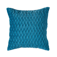 HKM-467667 Solid Color Velvet Embossed Pillowcase for Modern Living Room - 45x45cm