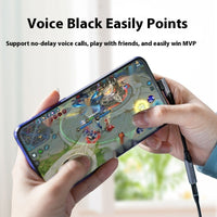 HKM-467795 2-in-1 Mobile Headset Audio Splitter Adapter for Universal Devices