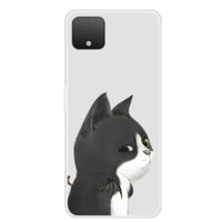 HKM-467859 Cartoon TPU Painted Mobile Phone Back Cover with Animal, Flower, Skull, and Geometry Designs