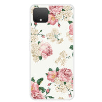HKM-467859 Cartoon TPU Painted Mobile Phone Back Cover with Animal, Flower, Skull, and Geometry Designs