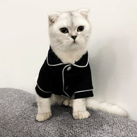 HKM-468051 Summer Casual Dress for Cats - Comfortable and Stylish Outfit for Pets