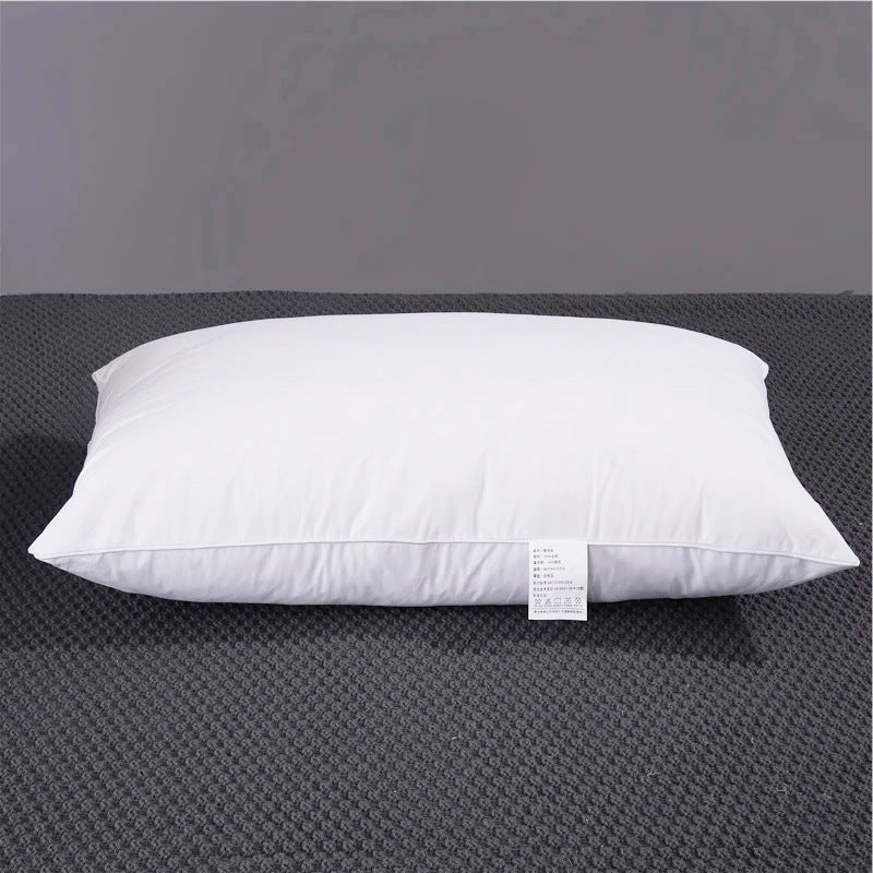 HKM-468051 White Goose Down Pillow, Rectangle Shape, Pure Cotton Cover, 45x75cm & 50x80cm Options