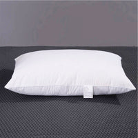 HKM-468051 White Goose Down Pillow, Rectangle Shape, Pure Cotton Cover, 45x75cm & 50x80cm Options
