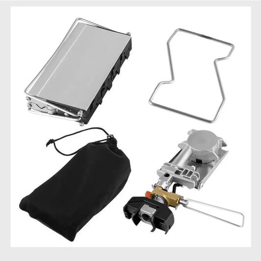 KTX-468115 Custom Logo Detachable Windproof Camping Gas Stove for Outdoor Activities