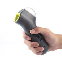 HKM-468627 Dog Treat Launcher - Interactive Fetch Toy for Dogs in Grey ABS + PP