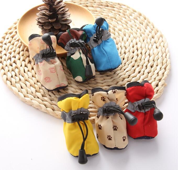HKM-468755 Stylish Cloth Dog Shoes with Unique Design for Comfortable Walking