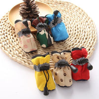HKM-468755 Stylish Cloth Dog Shoes with Unique Design for Comfortable Walking