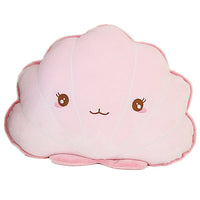 HKM-468819 Cartoon Shell Plush Pillow Cushion for Cozy Comfort 30x45cm