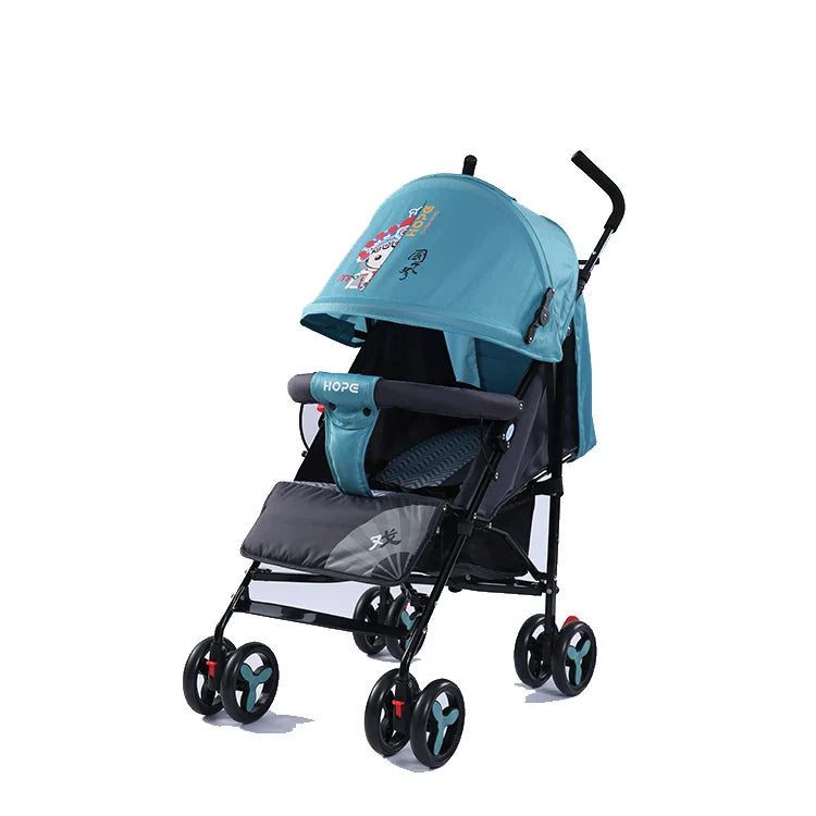 KTX-468947 Multi-Functional Baby Stroller with Reclining Seat, Front Suspension, and Spacious Storage Basket