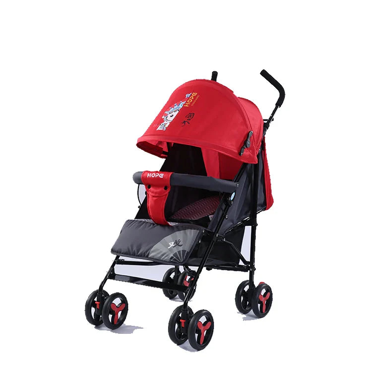 KTX-468947 Multi-Functional Baby Stroller with Reclining Seat, Front Suspension, and Spacious Storage Basket