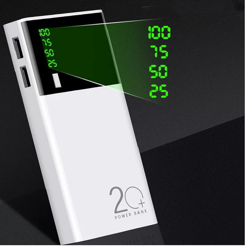 HKM-469139 20000mAh Liquid Lithium Ion Power Bank with Plastic Shell - Compact and Portable Design