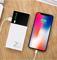 HKM-469139 20000mAh Liquid Lithium Ion Power Bank with Plastic Shell - Compact and Portable Design