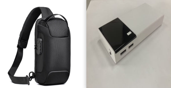 HKM-469139 20000mAh Liquid Lithium Ion Power Bank with Plastic Shell - Compact and Portable Design