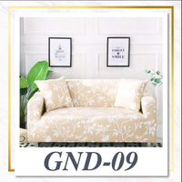 HKM-469139 Stretchable Sofa Cover with Pillowcases for Various Sizes: Fits 90-300 cm Sofas