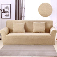 HKM-469139 Stretchable Sofa Cover with Pillowcases for Various Sizes: Fits 90-300 cm Sofas