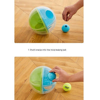 HKM-469203 Interactive Maze Squall Ball Dog Toy with Sound and Leaky Ballenticator