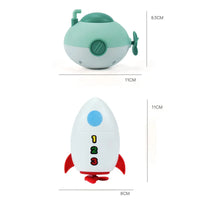 HKM-469331 Floating Wind-Up Submarine Baby Bath Toy for Toddlers 18 Months and Up