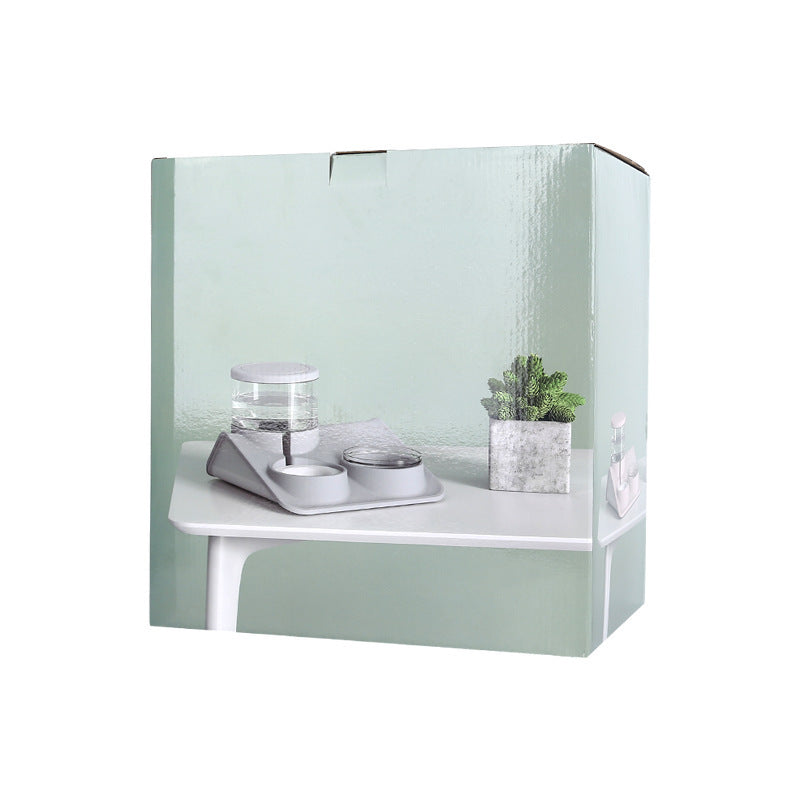 HKM-469523 Pet feeder double bowl