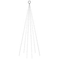 HKM-469715 Warm White LED Christmas Tree for Flagpole 180 cm with 108 Energy-Efficient Lights