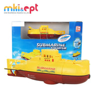 HKM-469715 Waterproof Remote Control Mini Submarine for Kids - EPT336494, Electric RC Boat, 4 Channels, Ages 5-13