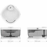 HKM-469779 Large Capacity Wireless Induction Pet Water Dispenser for Dogs and Cats - White, Black, Gray