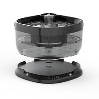 HKM-469779 Large Capacity Wireless Induction Pet Water Dispenser for Dogs and Cats - White, Black, Gray