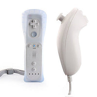 HKM-469779 Wii Wireless Gamepad Set with Infrared Sensor - Left and Right Controllers