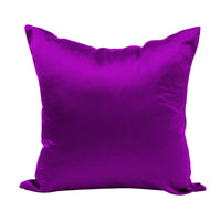 HKM-469971 Solid Color Satin Cushion Cover for Living Room - 45x45cm