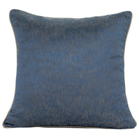HKM-470035 Denim Blue Modern Minimalist Pillow Cover for Living Room, 45x45cm