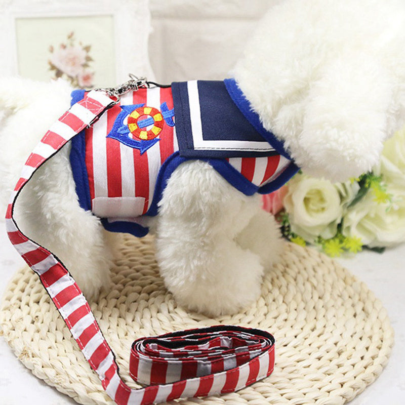 HKM-470099 Puppy Chest Strap Leash with Adjustable Dog Walking Rope, Available in Multiple Sizes