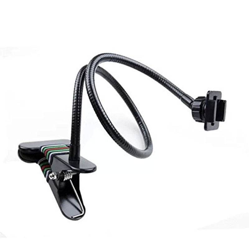 HKM-470163 Universal Hose Bracket with Metal Webcam Support and Cellphone Holder