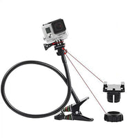 HKM-470163 Universal Hose Bracket with Metal Webcam Support and Cellphone Holder