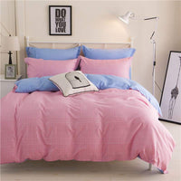HKM-470227 Student Bedding Set - Modern Quilt Cover 4-Piece Collection for 1.2m to 2.2m Beds, Various Patterns