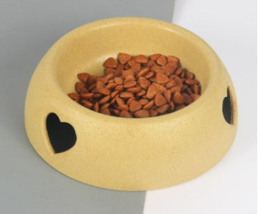 HKM-470419 Stylish Replacement Dog Bowl in White, Blue, Yellow, and Orange - Small & Large Sizes Available