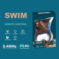 HKM-470483 Remote Control Simulation Manta Ray Toy for Swimming Pools - Water Play Activity for Ages 5 and Up