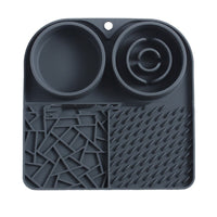 HKM-470675 Silicone Pet Slow Food Mat Strong Suction Cup