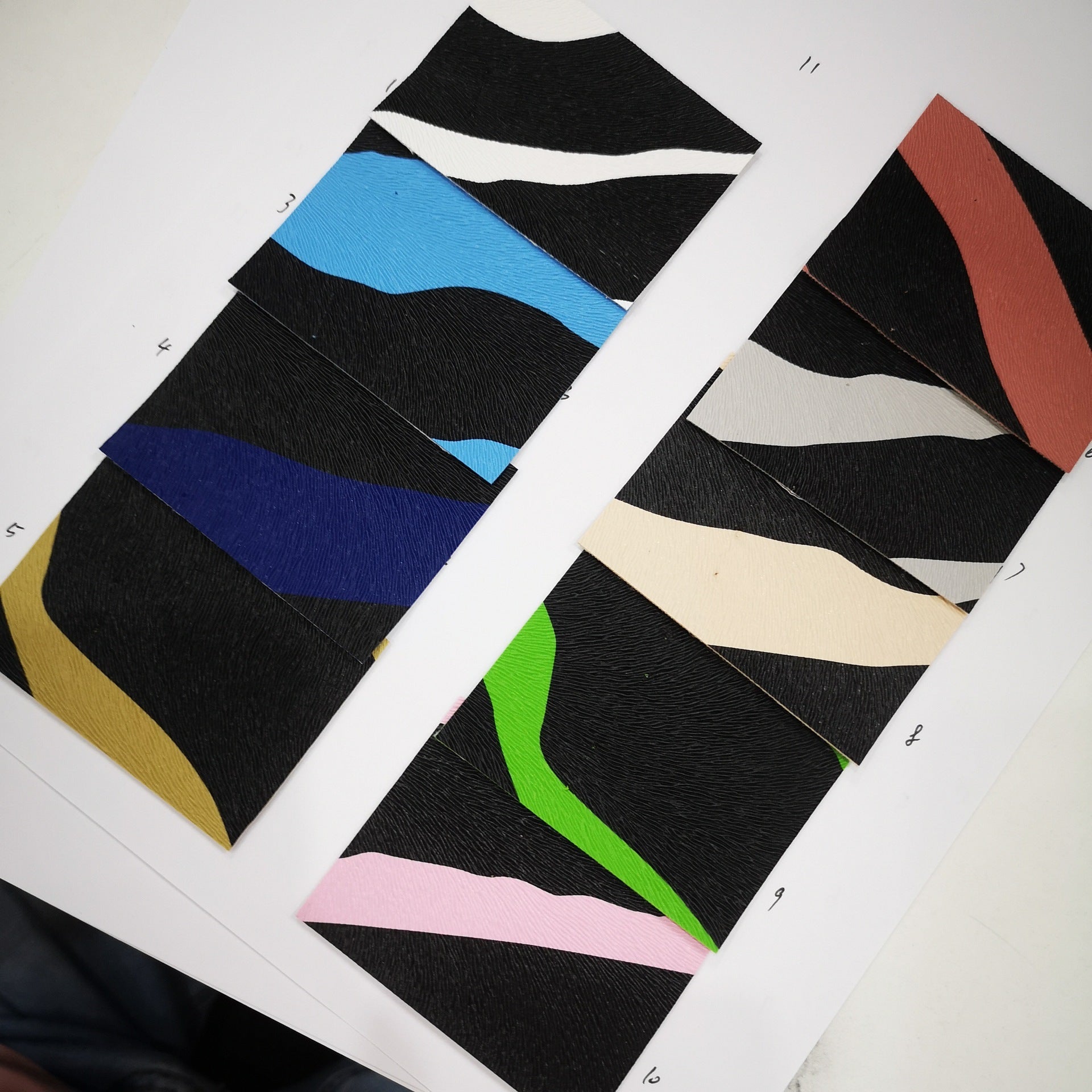 HKM-470739 Zebra Print PVC Leather Fabric for Shoes, Bags, and Luggage - 1.0mm Thickness, 137cm Width