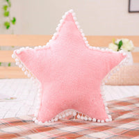 HKM-470867 Nordic Style Moon Cloud Five-Pointed Star Pillow for Teens