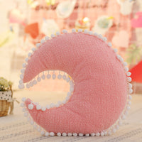 HKM-470867 Nordic Style Moon Cloud Five-Pointed Star Pillow for Teens
