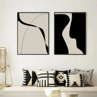 HKM-470995 Abstract Canvas Wall Art – Nordic Style Decorative Painting in Various Sizes
