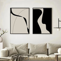 HKM-470995 Abstract Canvas Wall Art – Nordic Style Decorative Painting in Various Sizes