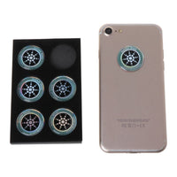 HKM-471123 Anti-Radiation Phone Stickers - 6 Pack for EMF Protection and Battery Life Extension