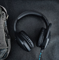 HKM-471123 Universal USB + 3.5mm Wired Gaming Headset with Adapter Cable