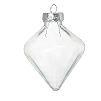 HKM-471187 Transparent Christmas Plastic Ball Bulb Decorations - Various Shapes Available