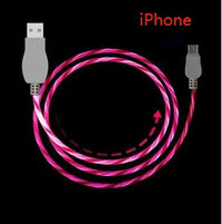 HKM-471251 1M TPE Charging Cable for iPhone and Android Devices - Data Transmission, 2.4A Current, Multiple Colors Available