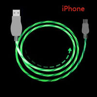HKM-471251 1M TPE Charging Cable for iPhone and Android Devices - Data Transmission, 2.4A Current, Multiple Colors Available